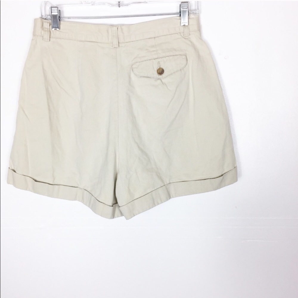 The Limited Khaki Highwaisted Chinos Shorts - Picture 6 of 8